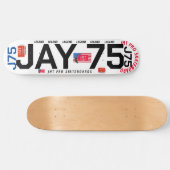 JAY 75 JMT 8 1/4" Skateboarddek Persoonlijk Skateboard (Horizontaal)