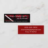 Jay Card Mini Visitekaartje (Voorkant / Achterkant)