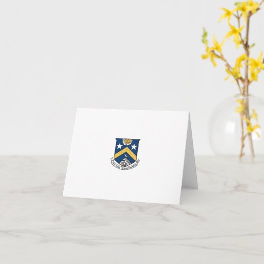 Jay Crest Note Cards Kaart (Gele Bloem)