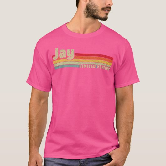 Jay Gift Name Personalized Birthday Funny Christma T-shirt (Voorkant)