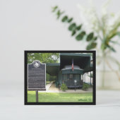 Jay Gould's Railroad Car Briefkaart (Staand voorkant)