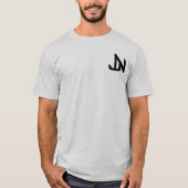 Jay Niani - JN Logo over Chest - Black T-shirt (Voorkant)