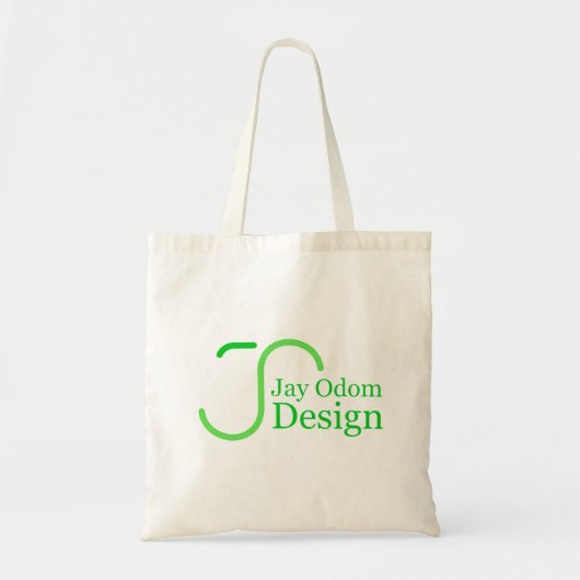 Jay Odom Design full umbrella Logo Tote Bag (Voorkant)