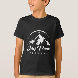 Jay Peak Vermont Ski Resort Skiën Snowboarding T-shirt