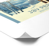 Jay Peak Vermont skigebied Poster (Hoek)
