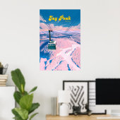 Jay Peak Vermont Skigebied Reisposter Poster (Thuiskantoor)