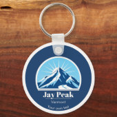 Jay Peak Vermont USA cadeau souvenir Sleutelhanger (Voorkant)