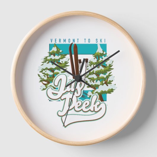 Jay Peek Vermont ski logo (Voorkant)