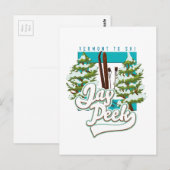 Jay Peek Vermont ski logo Briefkaart (Voorkant / Achterkant)