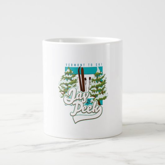 Jay Peek Vermont ski logo Coffee Mok (Voorkant)
