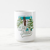 Jay Peek Vermont ski logo Koffiemok (Center)