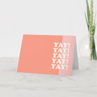 Jay! Positief oplopend roze en koraal