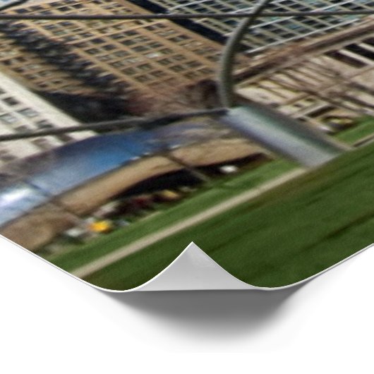Jay Pritzker Pavilion, Millennium Park Poster (Hoek)