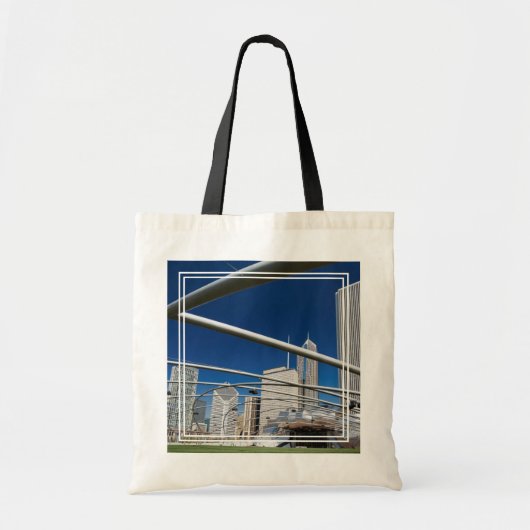 Jay Pritzker Pavilion, Millennium Park Tote Bag (Voorkant)