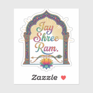 Jay shree ram sticker