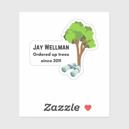Jay Wellman Sticker (Vel)