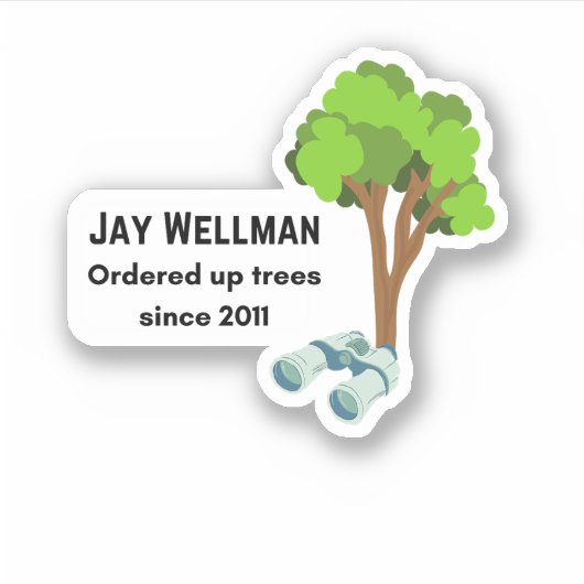 Jay Wellman Sticker (Voorkant)