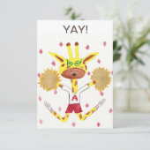 Jay! Wenskaart Bedankkaart (Staand voorkant)