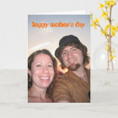 Jayandliz, vrolijke moederdag kaart (Gele Bloem)