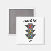 Jayce Stoplight Magneet (Voorkant / Achterkant)