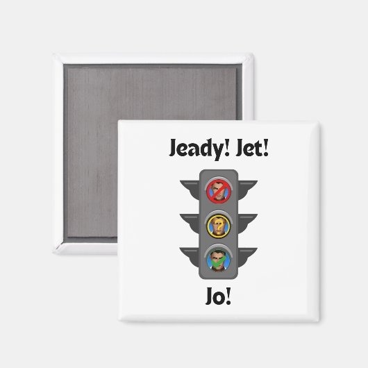 Jayce Stoplight Magneet (Voorkant / Achterkant)