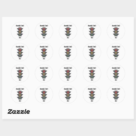 Jayce Stoplight Sticker (Vel)