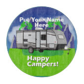 Jayco Jayflight Happy Campers Design Snijplank (Voorkant)