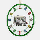 Jayco Trailer RV happy camper Keramisch Ornament (Links)
