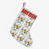 Jayden Kerstfeestdag stoppen Kleine Kerstsok (Voorkant (Hangend))