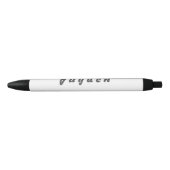 Jayden Zwarte Inkt Pen (Voorkant)
