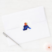 Jayhawk laat GOO Ronde Sticker (Envelop)