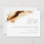 JAYLA Boho Terracotta Burnt Oranje Details Kaart (Voorkant)