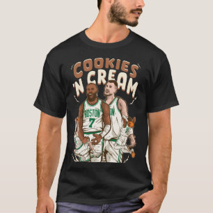 Jaylen Brown En Kristaps Porzingis Cookies N Crea T-shirt