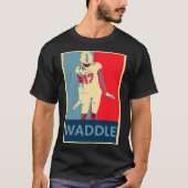 Jaylen Waddle - De Waddle Dance Essential T-Shirt (Voorkant)