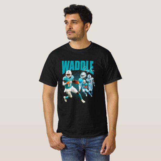 Jaylen Waddle T-shirt (Voorkant volledig)