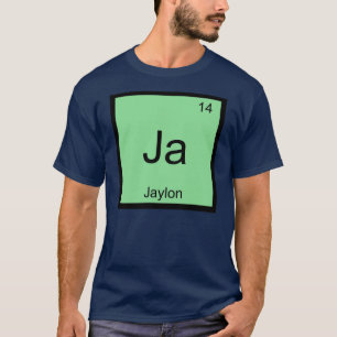 Jaylon Naam Chemie Element Periodiek Systeem T-shirt