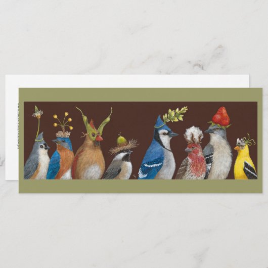 Jay's Party #2 flat card Kaart (Voorkant / Achterkant)