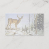 Jay's Peak, White Tail Deer Visitekaartje (Achterkant)