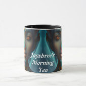 Jayshree's Morning Tea Gepersonaliseerd  Mok (Midden)