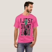 Jayson Tatum Ik ben net gestopt T-shirt (Voorkant volledig)