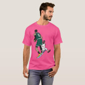 Jayson Tatum kruist Paul George T-shirt (Voorkant volledig)