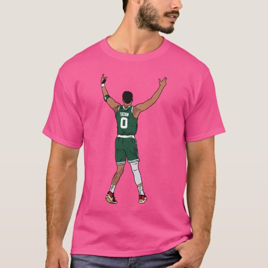 Jayson Tatum omarmt de menigte T-shirt (Voorkant)