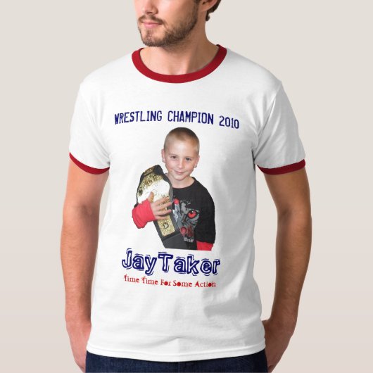Jayson the Champion T-shirt (Voorkant)