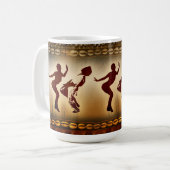 JAZAMBIA Coffee Cup Koffiemok (Voorkant links)