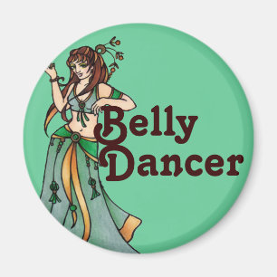Jazayre Belly Dancer Magneet