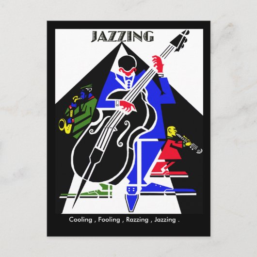 JAZEN... BRIEFKAART (Voorkant)