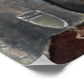 Jāzeps Grosvalds in de buitenwijken van Parijs Poster (Hoek)