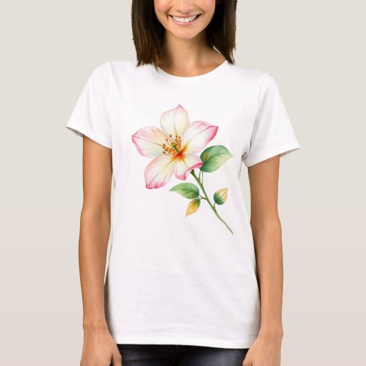 jazmine flower t-shirt (Voorkant)