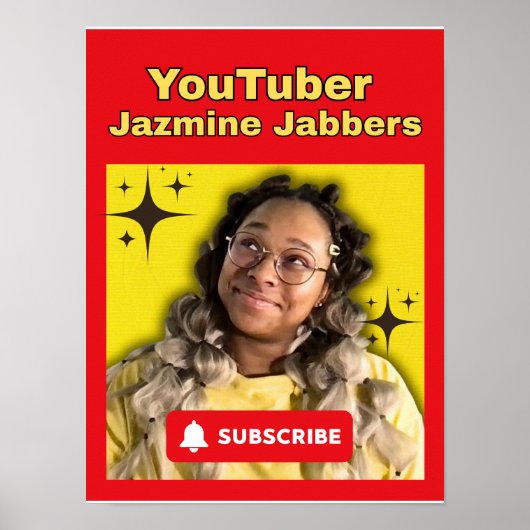Jazmine Jabbers Poster (Voorkant)