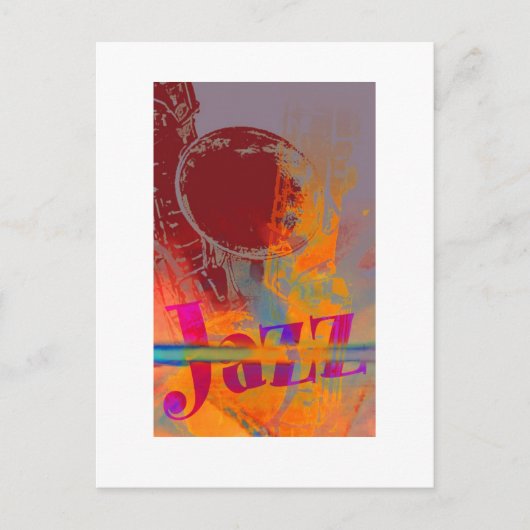 Jazz11 Briefkaart (Voorkant)